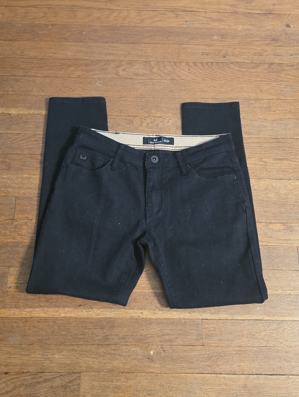NWOT Men's Slim Straight Black Jeans